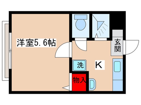 ドウエルイナリヤマの物件間取画像